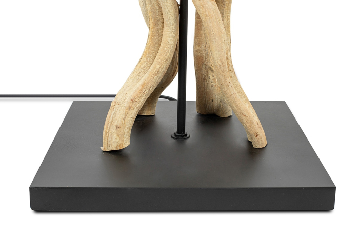Lampadar Scultra 55x55x158 cm, Lemn de Acacia - Kare Design [6]