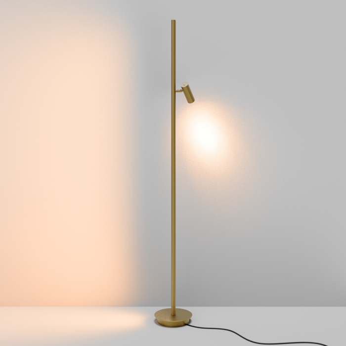 Lampadar Thin, Aluminiu Alamă, 14W, MAYTONI MOD395FL-L28BS3K [9]