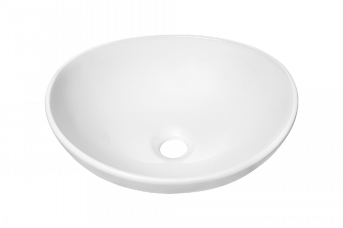 Lavoar baie LOLA 14 x 40,5 x 33 cm alb lucios Comad [2]