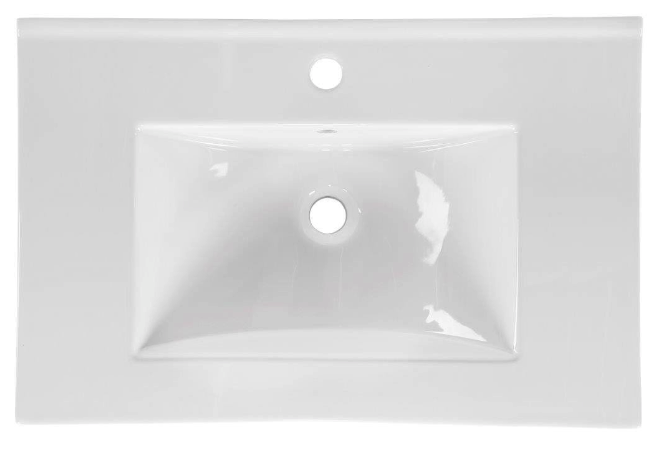 Lavoar baie 60/80/120 cm ceramic alb Lava White COMAD [4]