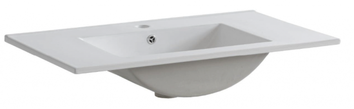 Lavoar baie 60/80/120 cm ceramic alb Lava White COMAD [8]
