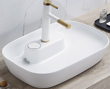 Lavoar ceramic aplicat baie POLA COMAD [4]