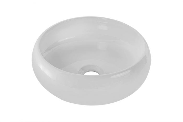 Lavoar ceramic aplicat rotund baie WIKI COMAD [2]