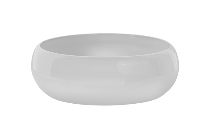 Lavoar ceramic aplicat rotund baie WIKI COMAD [3]