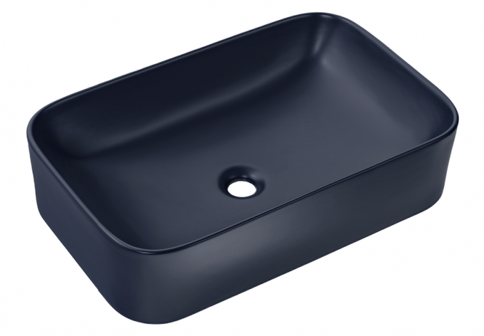 Lavoar baie ceramic aplicat 50/60 cm verde/albastru mat KAMA COMAD [10]