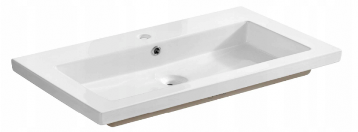 Lavoar baie 60/80/100/120 cm, ceramic incastrat Spirit, COMAD [2]