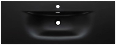 Lavoar baie incastrat 120 cm negru matt SKY 1 DP cod E-8099-120 COMAD [1]