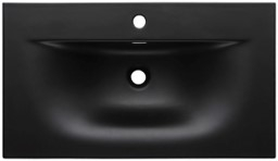 Lavoar baie 80 DP, negru matt, SKY 1 (E-8099-80) COMAD [1]