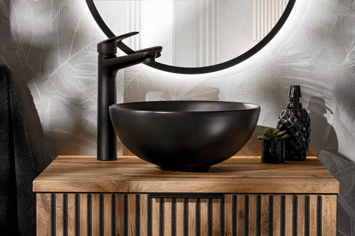 Lavoar baie DOMI 14 x 32 x 32 cm Negru mat UN-DOMI-MB Comad [3]