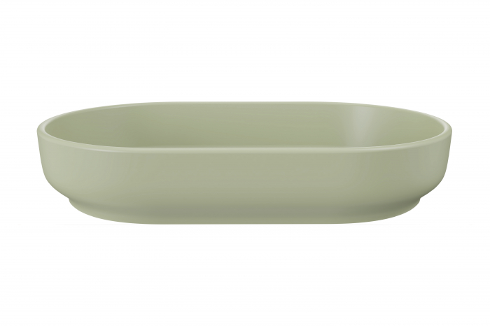 Lavoar pe blat baie aplicat RIVER2, Verde mat, COMAD [3]