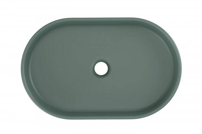 Lavoar pe blat aplicat RIVER2, Verde mat COMAD [3]