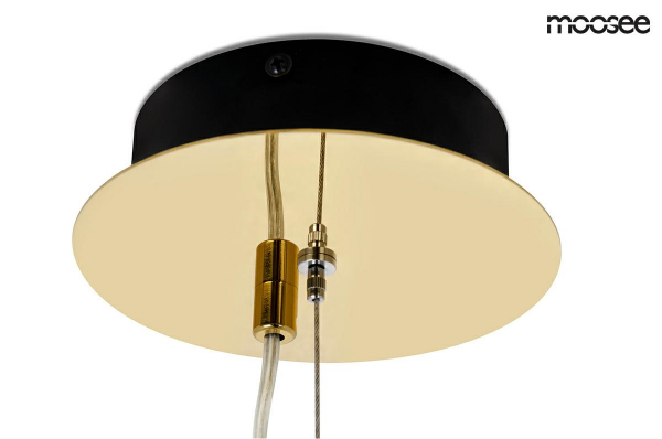 Lustra designer aurie rotunda Zaya, diverse dimensiuni, MSE010100137 - King [5]
