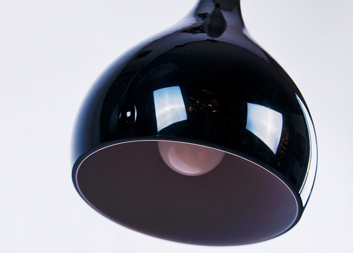 Lusta pe cablu tip pendul Ambros alba/neagra/crom finisaj lucios, design modern, AZ 0273 - Azzardo [2]