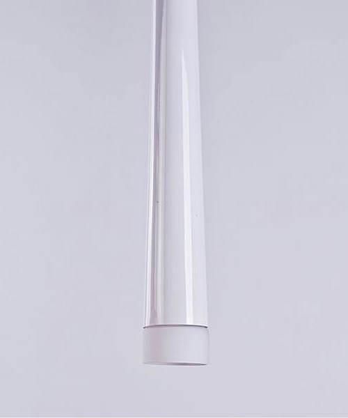 Lustra 5 pendule LED inaltime asimetrica forma con negru/alb/crom Culh 18x257 cm, design modern, metal, AZ 0134 - Azzardo [13]