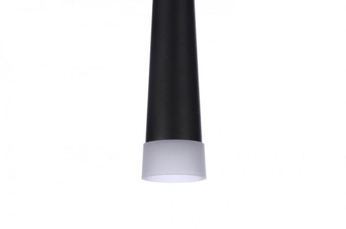Lustra 6 pendule LED neagra/crom Hermina 35x190 cm, design modern, luminare la ambele capete, AZ 0956 - Azzardo [2]