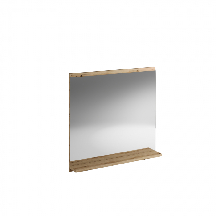Oglinda baie 60 cm Nova, stejar, A 84-60, 57 x 60 x 9.6 cm, Comad [1]