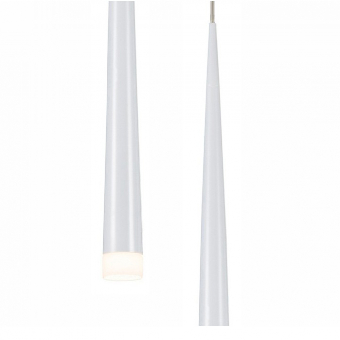 Lustra 8 pendule LED inaltime asimetrica forma con negru/alb/crom Culh 35x280 cm, design modern, metal, AZ 0257 - Azzardo [10]