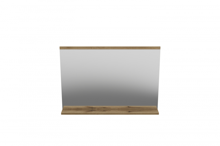 Oglinda baie 80 cm, stejar Nova, A 84-80, 57 x 80 x 9.6 cm, Comad [2]