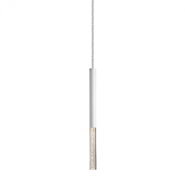 Lustra alba ONE pendul cilindric cu iluminare LED, inaltime reglabila, 003064-009118 - Zumaline [4]