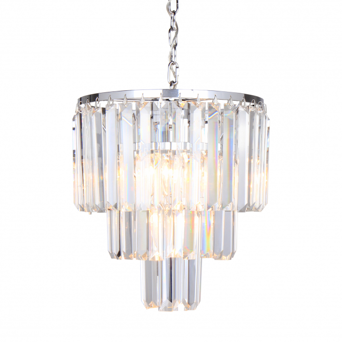 Lustra/candelabru rotund AMEDEO din cristal Ø29 cm, design modern, 003064-009237 - Zumaline [2]