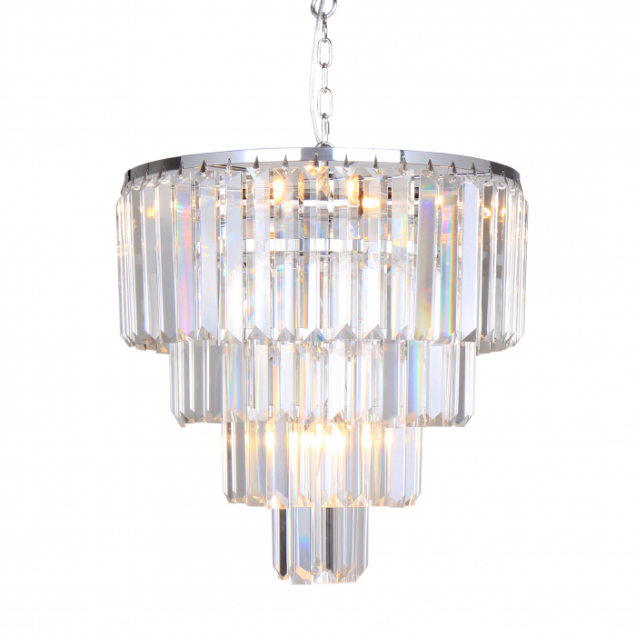 Lustra/candelabru rotund AMEDEO din cristal Ø39 cm, design modern, 003064-009235 - Zumaline [2]