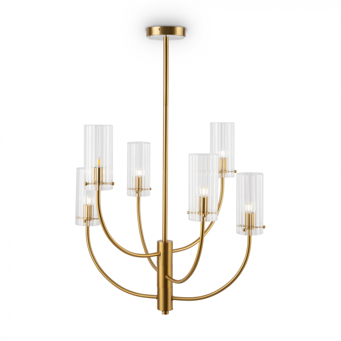 Lustra Arco MOD223PL-06BS, 6xG9, arama, IP20, Maytoni [3]