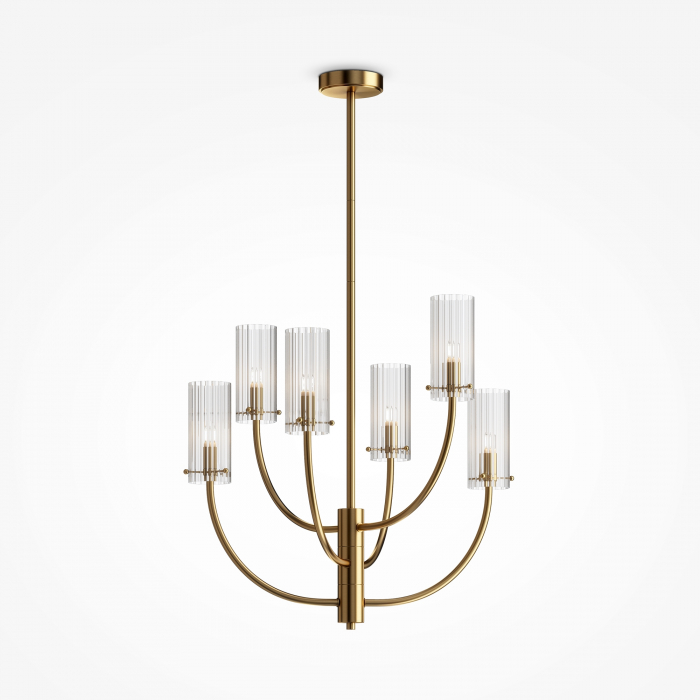 Lustra Arco MOD223PL-06BS, 6xG9, arama, IP20, Maytoni [1]