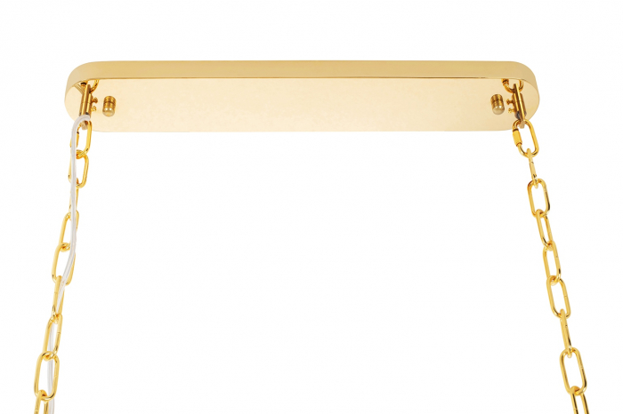 Lustra aurie design lux Imperio Long cu cristale 90x30 cm, DW-D5689S.GOLD - King [5]
