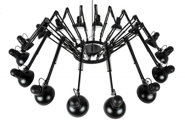 Lustra/candelabru cu design modern industrial Torger II 50-200 cm cu brate reglabile, JD-182-16 - King [10]
