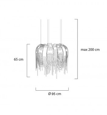 Lustra/candelabru design extravagant Burton, 1161S2 - King [2]