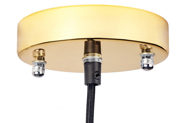 Lustra/candelabru design modern Oskar Grande, 30 de becuri, crom/auriu/negru, XCP9120-30.BLACK - King [20]
