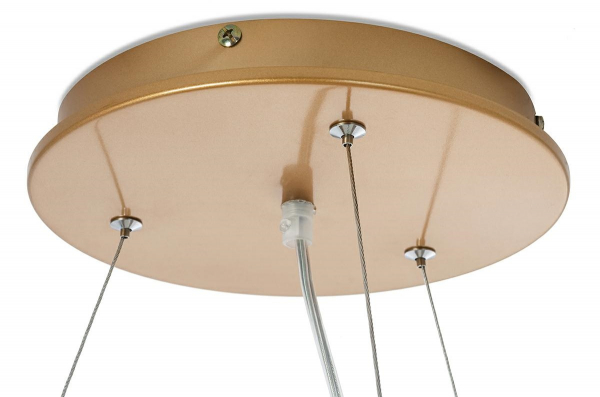 Lustra/candelabru rotund auriu Dunne design extravagant, 95x95 cm, metal, 1162.S1 - King [6]