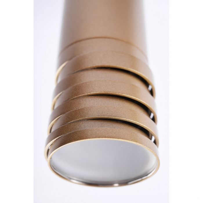 Lustra cu 5 pendule pe fir Lily, metal alb/negru/sampanie, design modern, AZ 3407 - Azzardo [2]
