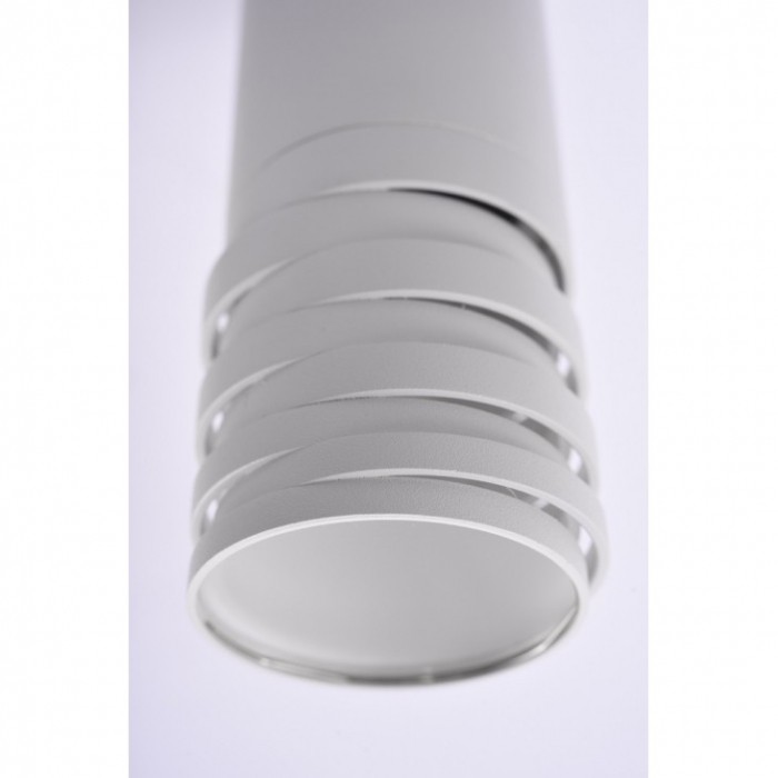 Lustra cu 5 pendule pe fir Lily, metal alb/negru/sampanie, design modern, AZ 3407 - Azzardo [6]