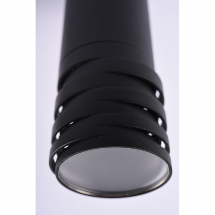 Lustra cu 5 pendule pe fir Lily, metal alb/negru/sampanie, design modern, AZ 3407 - Azzardo [4]