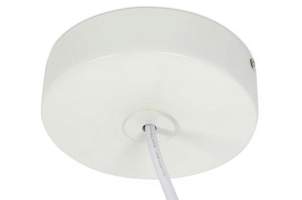 Lustra cu cablu atarnat design industrial Hang, un bec LED, alba/neagra, MD20502-A-200.WHITE - King [3]