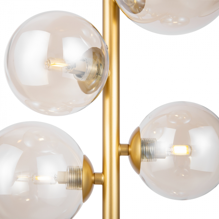 Lustra Dallas MOD545PL-06G, 8xG9, aurie+transparenta, IP20, Maytoni [2]