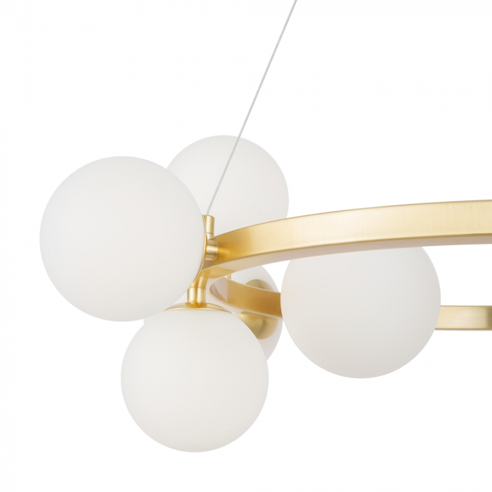 Lustra Dallas MOD545PL-11BS, 11xG9, aurie+alba, IP20, Maytoni [2]