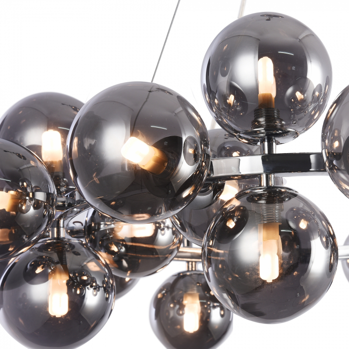 Lustra Dallas MOD548PL-25CH, 25xG9, crom+fumurie, IP20, Maytoni [2]
