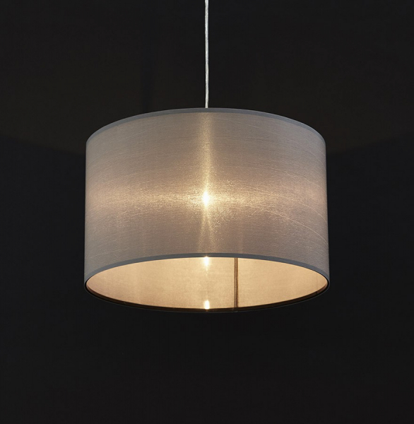 Lustra de design gri SAYA rotunda abajur material 50x30x150 cm, HL00450GR - Kokoon [11]