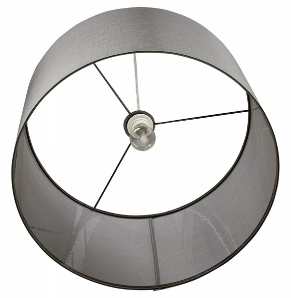 Lustra de design gri SAYA rotunda abajur material 50x30x150 cm, HL00450GR - Kokoon [5]