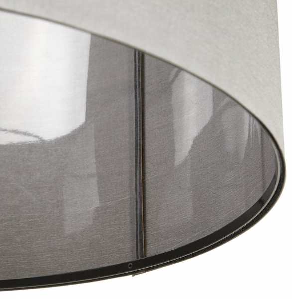 Lustra de design gri SAYA rotunda abajur material 50x30x150 cm, HL00450GR - Kokoon [6]