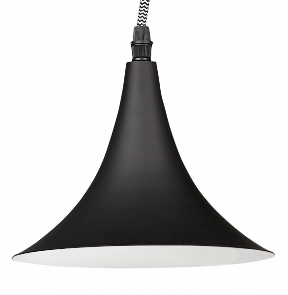 Lustra de design neagra PENGAN in stil industrial 6 corpuri 50x50x175 cm cu abajur din metal, HL00430BL - Kokoon [8]