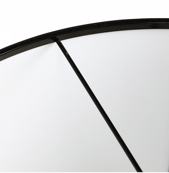 Lustra de design neagra SAYA rotunda abajur material 50x30x150 cm, HL00440BL - Kokoon [7]