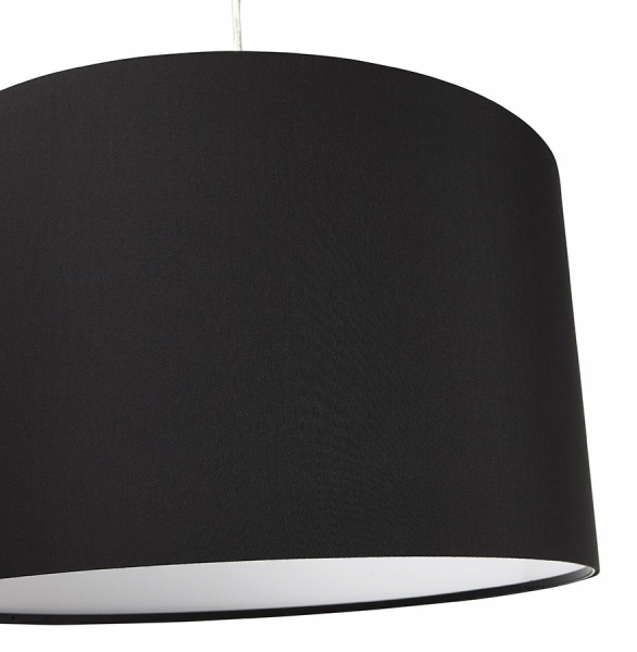 Lustra de design neagra SAYA rotunda abajur material 50x30x150 cm, HL00440BL - Kokoon [3]