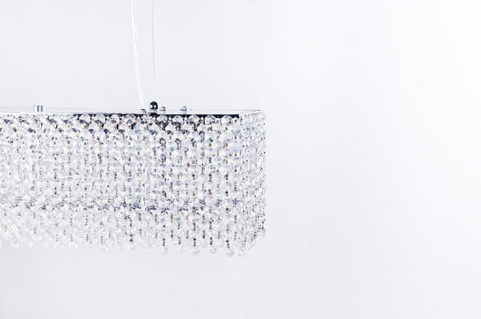 Lustra de lux cu cristale Flore, 65 cm, forma dreptunghiulara, AZ 1510 - Azzardo [5]