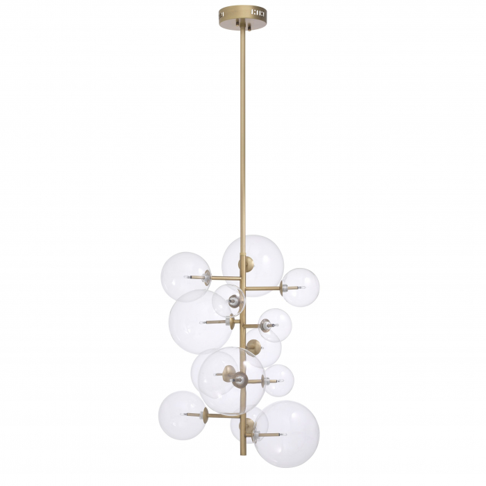   Candelabru Ezra finisaj din alamă antică 114372 EICHHOLTZ [2]