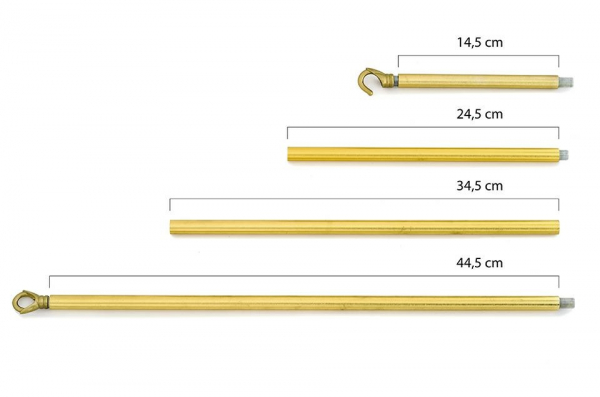 Lustra design minimalist Tree, 10 becuri, neagra/aurie, XCP8053-10 - King [16]