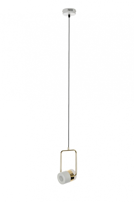 Lustra pendul design modern Enoch aurie/alb, aurie rose/negru, XCP7598.WHITE - King [2]