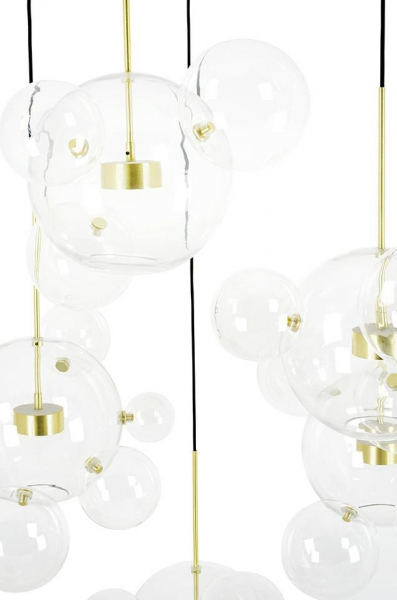 Lustra design modern extravagant Bubble Disc, 5 brate, iluminare LED, XCP9148-5A - King [6]